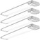 ANTLUX 4FT LED Flush Mount Puff Lights 40W 4500LM Linear Light 4000K Neutral White 4 Foot Integrated LED Wraparound Ceiling Lighting Fixtures for Kitchen Laundry Fluorescent Replacement 4 Pack