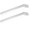 Sunco Lighting Sunco LED Garage Ceiling Lights Wraparound Fixture 4FTLinkable Shop Light 3500 LM 40W300W 5000K Daylight Hardwired Surface Mount Utility Workshop Light ETL 2 Pack