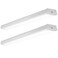 Sunco Lighting Sunco LED Garage Ceiling Lights Wraparound Fixture 4FTLinkable Shop Light 3500 LM 40W300W 5000K Daylight Hardwired Surface Mount Utility Workshop Light ETL 2 Pack