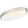 DAKASON 32In Oval LED Flush Mount Light for KitchenLiving Room 50W Large LED Ceiling Light Fixture 3500K4000K5000K Adjustable Dimmable for Dining RoomBedroom