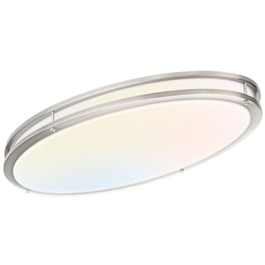 DAKASON 32In Oval LED Flush Mount Light for KitchenLiving Room 50W Large LED Ceiling Light Fixture 3500K4000K5000K Adjustable Dimmable for Dining RoomBedroom