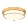 Cargifak Flush Mount Light Fixture 12 inch 2Light Modern Ceiling Light with Brass Gold Finish for Hallway Kitchen Laundry Bedroom 4822BB