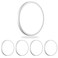 MODERN 4Pack Super Thin 9inch 2800lm Flush Mount LED Ceiling Light White 5000K Daylight Ceiling Light Surface Mount for Bedroom Living Room Dining Room Garage Office