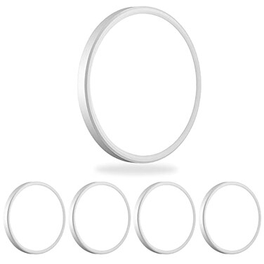 MODERN 4Pack Super Thin 9inch 2800lm Flush Mount LED Ceiling Light White 5000K Daylight Ceiling Light Surface Mount for Bedroom Living Room Dining Room Garage Office