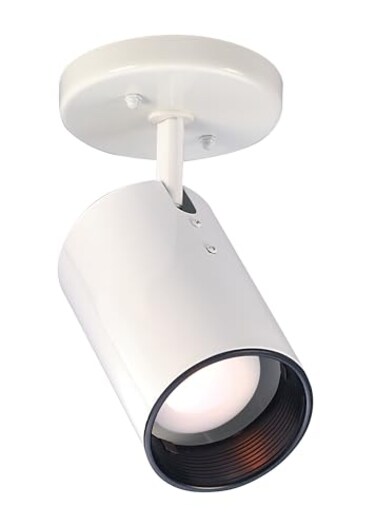 Nuvo NUVO SF76412 One Light ClosetoCeiling Flush Mount White