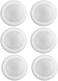 Lunabode LED 75 Dimmable LED Disk Light Flush Mount Ceiling Light Fixture LED Lights 165W 120W Equivalent 120V 5000K Wet Location 46 JBox Bright White 6 Pack