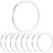 Lexier 8Pack 12 Inch 3200LM Flush Mount LED Ceiling LightsWhite 28W Slim Ceiling Light Fixture Round Day White 6000K Thin Round Flat Ceiling Light 120V Surface LED Ceiling Light 300W Equivalent