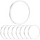 Lexier 8Pack 12 Inch 3200LM Flush Mount LED Ceiling LightsWhite 28W Slim Ceiling Light Fixture Round Day White 6000K Thin Round Flat Ceiling Light 120V Surface LED Ceiling Light 300W Equivalent