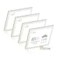NUWATT 4 Pack 1x1 Flat Panel LED Square Light 5CCT 2700K3000K3500K4000K5000K Selectable 1500LM 18W Internal Driver Dimmable 120V CRI90 12 Inch Square Surface Mount Ceiling Light 1 Thick
