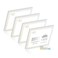 NUWATT 4 Pack 1x1 Flat Panel LED Square Light 5CCT 2700K3000K3500K4000K5000K Selectable 1500LM 18W Internal Driver Dimmable 120V CRI90 12 Inch Square Surface Mount Ceiling Light 1 Thick