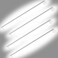 DAKASON 4Pack 4FT LED Closet Light Fixture 4Foot Flush Mount Garage Ceiling Lighting 36W 4320lm 48in Flat Panel Lights Hardwired for Basement Kitchen Utility 345000K No Plug
