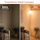 haultop Corner Light with Switch Ceiling Corner Lights for Living Room Plug in Ceiling Light for Dark Area Lamp for Bedroom Kids Room Triangle Shape White Acrylic 2 Pack