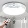 Homelist Newly Upgraded 8000mAh Rechargeable Ceiling Light BatteryOperated Wireless Motion Sensor Ceiling Light with Remote for Shower Bathroom Closet Stairs Hallway Porch 6000K Cool White