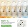 Lightania 16 Inch Flush Mount Ceiling Light Modern Brushed Nickel LED Ceiling Light Fixture 28W 2800LM 27006500K Adjustable Dimmable Ceiling Lights for Bedroom Kitchen Hallway Bathroom ETL