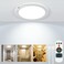 Rodalims Wireless Closet Lights Motion Sensor No Wiring Rechargeable Ceiling Light Night Light Indoor Battery Operated Led Lights for Bedroom with Remote Living Room Bathroom Home Kitchen Decor Lighti