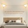 Zlierop Corner Lights for Living Room 2 Pack Corner Light with Switch Plug in Ceiling Light with Acrylic White Shade Modern Triangle Lights for Wall Corner Lights for Bedroom Office Apartments