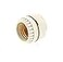 Leviton Medium Base TwoPiece Keyless Incandescent Unglazed Porcelain Lampholder RingType Single Circuit Back Wired 9350 White