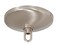 B&P Lamp BP Lamp Screw Collar Ceiling Light Canopy Plate Kit Satin Nickel