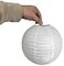 SciencePurchase Science Purchase 12 Pack 8inch Diameter Paper Chinese Lantern Lamp Shades for String Lights White