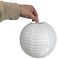 SciencePurchase Science Purchase 12 Pack 8inch Diameter Paper Chinese Lantern Lamp Shades for String Lights White