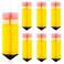 JULMELON 6 PCS Hanging Pencil Lanterns Honeycoms Welcome Back to School Classroom Decorations for Preschool Classroom First Day of School Party Supplies Decor