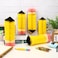 JULMELON 6 PCS Hanging Pencil Lanterns Honeycoms Welcome Back to School Classroom Decorations for Preschool Classroom First Day of School Party Supplies Decor