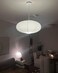 Qiokhgi White Oval Paper Lanterns22 Large Hanging Paper Lantern Lamp ChineseJapanese Paper Lantern Pendant Light for Party Decoration Wedding Home Decor Ceiling Lampshade1 Pack