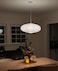 Qiokhgi White Oval Paper Lanterns22 Large Hanging Paper Lantern Lamp ChineseJapanese Paper Lantern Pendant Light for Party Decoration Wedding Home Decor Ceiling Lampshade1 Pack