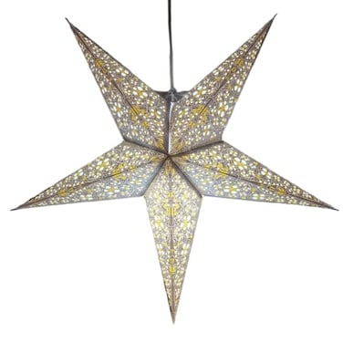 Yepsio Paper Star Lantern Lampshade 60 cm Hanging Decorations for Christmas Wedding Home Party Galaxy 009