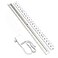 EShine Hand Wave Activated Under Cabinet LED Lighting Kit Dimmable 1Pack 20 in Touchless Dimming Control White Under Counter Lights for Kitchen Garage Desk Laundry Warm White 3000K