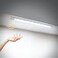 EverBrite 70LED Dimmer Under Cabinet Lighting Hand Wave Control Motion Sensor Magnetic Under Counter Lighting Ultra Thin LED Light Bar for Closet Cabinet and Hallway 300 Lumen 6000K