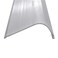 BEAM Lighting Beam Lighting Under Cabinet Light Cover Replacement White Ribbed Acrylic Diffuser Curved 24