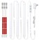 Litever Under Cabinet Lights Plug in 3 pcs 12 Inches LED Light Strip Bars Super Bright Dimmable Linkable for Kitchen Under Cabinets Shelf Work Space Desk Closet Lighting Daylight 5000K
