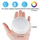 Alivation Led Under Cabinet Lighting Battery Operated Light 6 Puck Lights with Remote Control 13 Color Changing Stick on Touch Push Tap Lights for Kitchen Closet Bookshelf Stair Display
