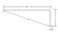 BEAM Lighting Beam Lighting 4238 LShape Under Cabinet Light Cover Replacement White Ribbed Acrylic Diffuser 4238 Length x 278 Width x 1 Height