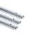Besseto Plasterin LED Channel 6 Pack 33FT1 Meter Trim Edge Tile LED Strip Aluminum Channel Trimless Recessed Drywall Aluminum LED Profile with Milky Diffuser and End Caps