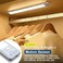 BLS 10inch Under Cabinet Lights 40 LED Closet Lights Motion Sensor Light Indoor Battery Operated Lights 1800mah USB C Rechargeable Under Cabinet Lighting Magnetic Night Light for Kitchen 2 Pack