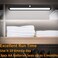 BLS T01LB LED Closet Light Super Bright 20 LED Under Cabinet Lighting Battery PoweredDC Input Wireless Motion Sensing Light Auto On Off Switch Motion Light Sensor Light Beam Adjustable