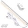 DWEPTU 12 Inch Under Cabinet Lighting Dimmable LED Light Bar with Plugin AC Adapter Magnetic Mount for Kitchen Workshop Closet Includes Adhesive Tape