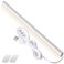 DWEPTU USB Powered Under Cabinet Lighting 12 ToolFree Mount Dimmable LED Strip for Pantry Workspace