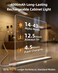 EZVALO 134 LED Under Cabinet Lights 4000mAh Rechargeable Motion Sensor Light Indoor Dimmable Magnetic Closet Lights with 3 Color Temps Wireless Under Counter Lights for Kitchen Stair 2 Pack