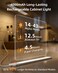EZVALO 134 LED Under Cabinet Lights 4000mAh Rechargeable Motion Sensor Light Indoor Dimmable Magnetic Closet Lights with 3 Color Temps Wireless Under Counter Lights for Kitchen Stair 2 Pack