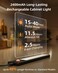 EZVALO 8 Under Cabinet Lighting 2400mAh USBC Rechargeable Motion Sensor Light 3 Color Temps 5Level Dimmable Magnetic Wireless Closet Lights for Kitchen Pantry Stairs 2 Pack