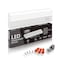 HARRRRD Hardwired LED Under Cabinet Lighting 8 Watt 12 Dimmable CRI90 3000K Warm White Under Cabinet Lights for Kitchen Wide Body Long Lasting Metal Base with Frost Lens Under Counter Lights