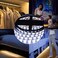 KUCAM Motion Sensor Wardrobe Light LED Strip Closet Lights PIR Auto onOff Battery Powered6000K White for Bedside Bathroom Closet Cabinet Kitchen Stairway