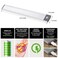 LEPOTEC LED Motion Sensor Cabinet LightUnder Counter Closet Wireless USB Rechargeable Kitchen54LED Battery Powered Operated Light for WardrobeClosetsCabinetCupboard