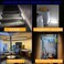 Mosaic Alarm UltraBright 70LED Motion Closet Lights 2000mAh Rechargeable Large Battery Powered Long Lasting Wardrobe Lighting Cordless Sensor Lamp for Kitchen Under Cabinet Counter Pantry 6000k Cool W