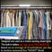 Mosaic Alarm UltraBright 70LED Motion Closet Lights 2000mAh Rechargeable Large Battery Powered Long Lasting Wardrobe Lighting Cordless Sensor Lamp for Kitchen Under Cabinet Counter Pantry 6000k Cool W