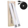 Mosaic Alarm UltraBright 70LED Motion Closet Lights 2000mAh Rechargeable Large Battery Powered Long Lasting Wardrobe Lighting Cordless Sensor Lamp for Kitchen Under Cabinet Counter Pantry 6000k Cool W