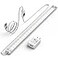 ASOKO Under Cabinet Led Lighting 12 Inch Light Strip Bar Daylight White 5000K Dimmable Plug in USB Light Small Thin Led Under Counter Lighting for KitchenRoomShelfDeskDisplay Case